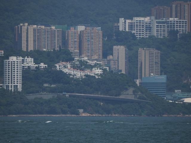 Pokfulam, Cyberport area, from Cheung Chau freey