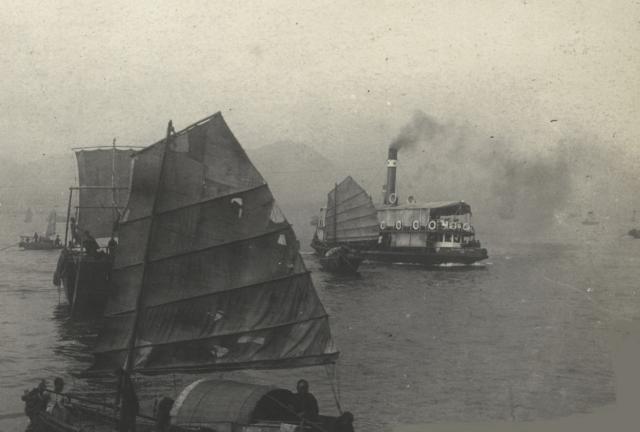 Cheung Chau ferry to the mainland 1911