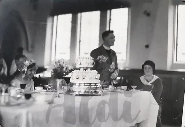 1933 Marriage of Rev Gilbert Hook & Margery Bennett with Rev Wilfrid Stott