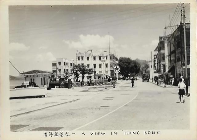 a view in hong kong