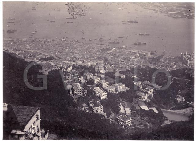 "Victoria from Peak (looking West)"