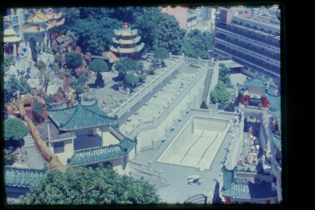 1977 - Swimming pool, Tiger Balm Garden