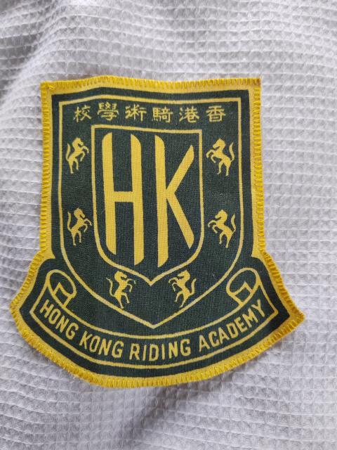 hk riding academy blazer badge