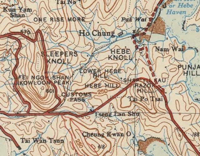 1949 Military Map