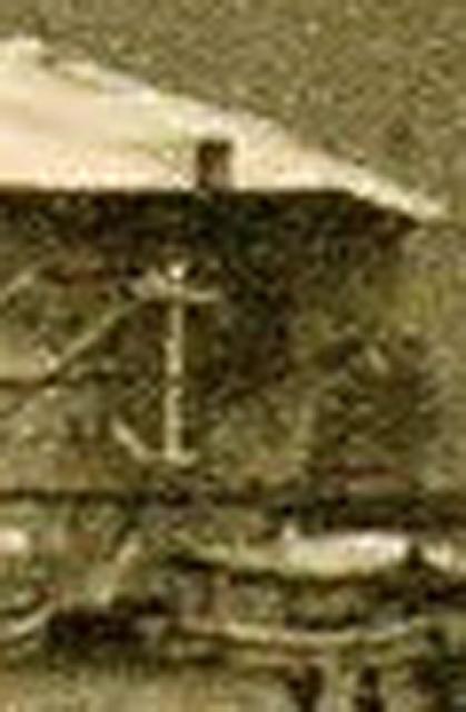 HMS Tamar's anchor c. 1897