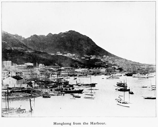 Hongkong from the harbour