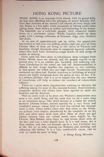 Mildred Dibden in The Log, Toc H Women's Association - page 2 of 3