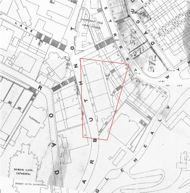 1901 Map Arbuthnot Road