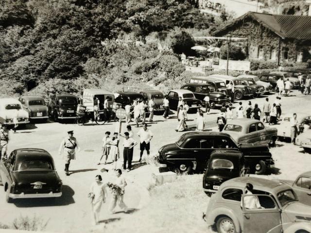 1950s Car Park near Upper Peak Tram Terminus