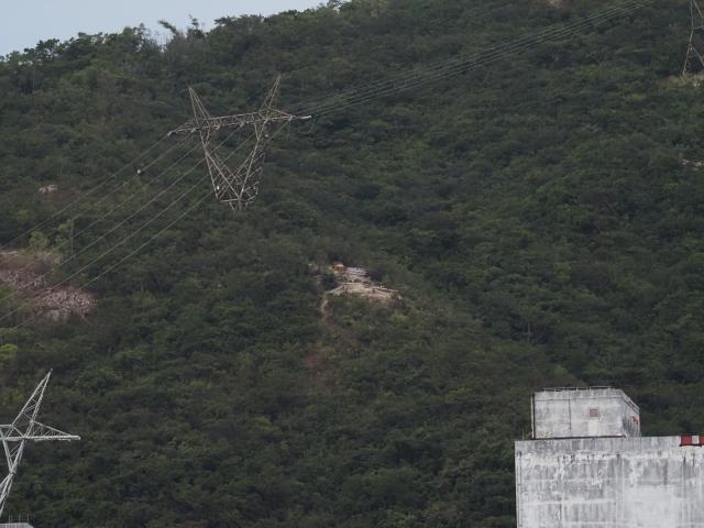 Two transmission Pylons dismantled