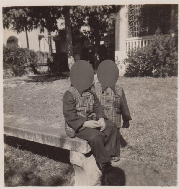 11 Suffolk Rd front garden, 1950