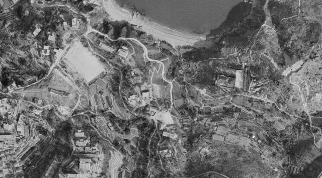 Houses at Kwun Yam Wan HKMaps crop 1963.2 aerial