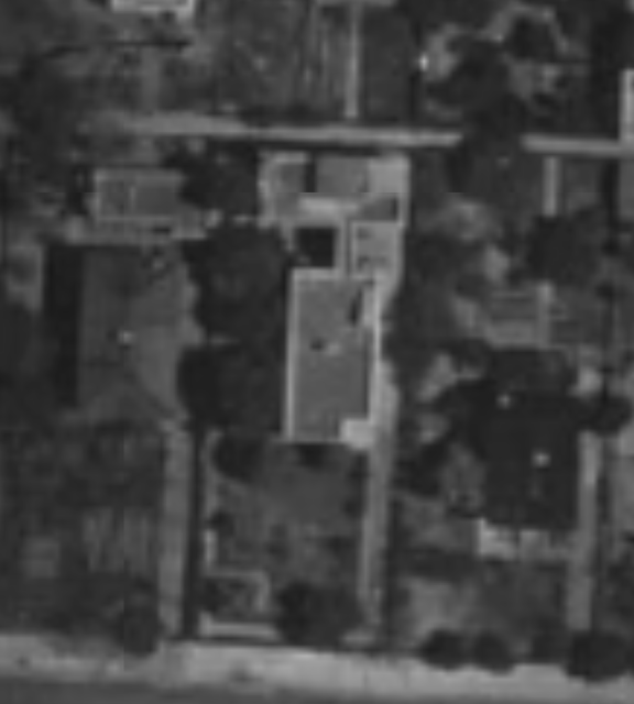 11 Suffolk Rd aerial shot, 1949