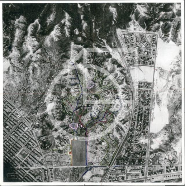 Aerial photo, 1935, shows Kowloon Tong Garden City Estate on the right