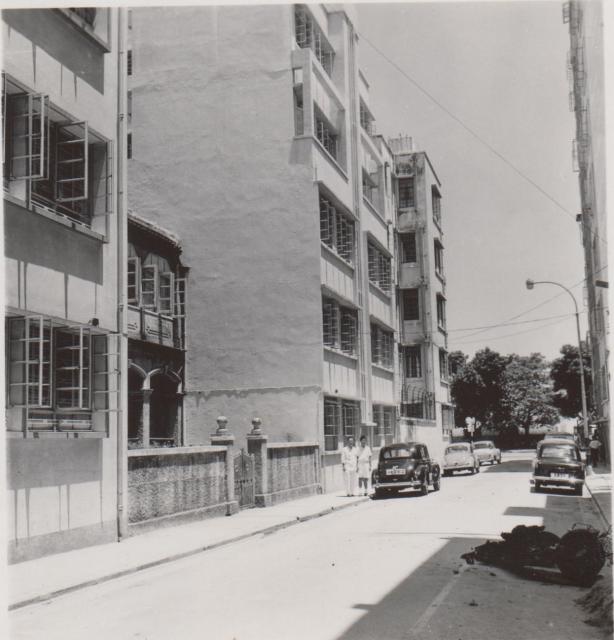 Austin Avenue, looking towards Chatham Road, 1958