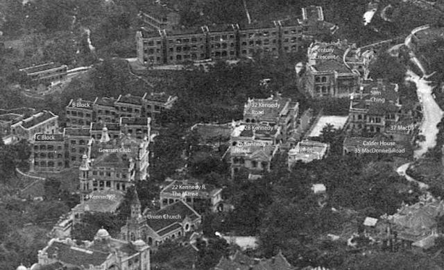 Buildings on and near Calder Path c.1910