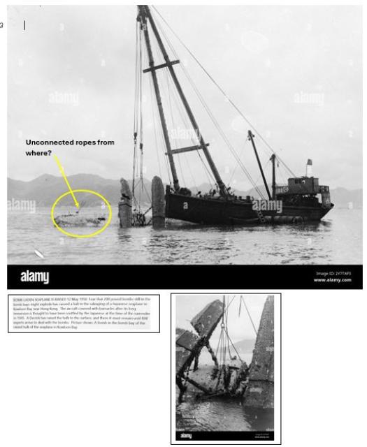 Japanese seaplane salvaged