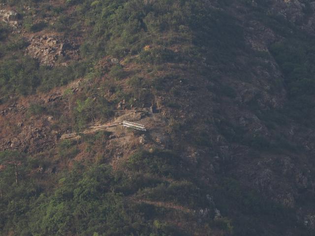 One more pylon demolished