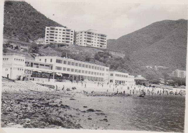 Repulse Bay beach, 1951