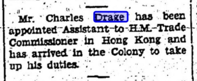 1934 - S.I.S. agent's H.K. cover.