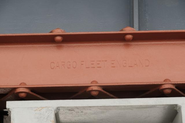 Section of survived I-Beam of the original hanger