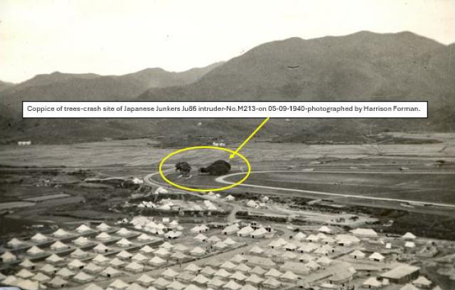 Kwangti racecourse Junkers Ju86 crash site