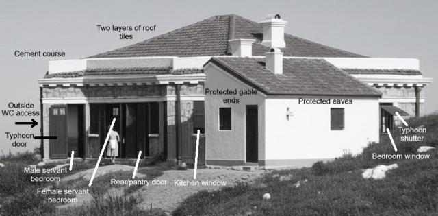 European House #10, Cheung Chau, close-up