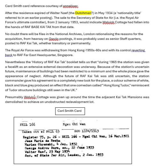 Walvick cottage site history