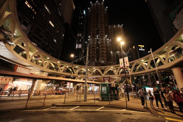 Causeway Bay Circular Foot Bridge