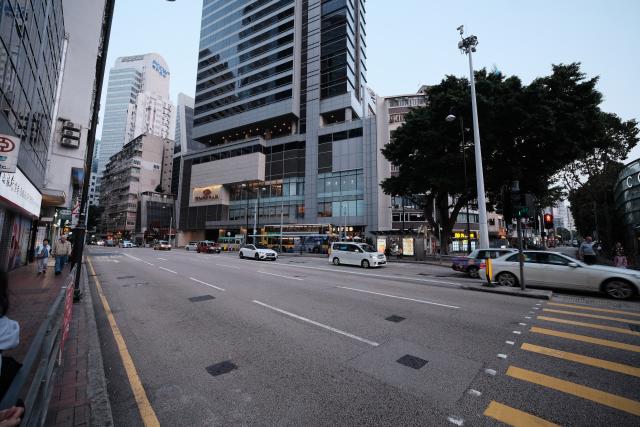 Where Leighton Road meet Wong Nei Chung Road