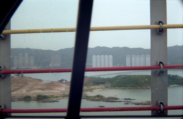 Crossing the Kap Shui Mun Bridge by car (2), June 1998
