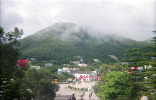 View from the Big Buddha steps (1), July 1998