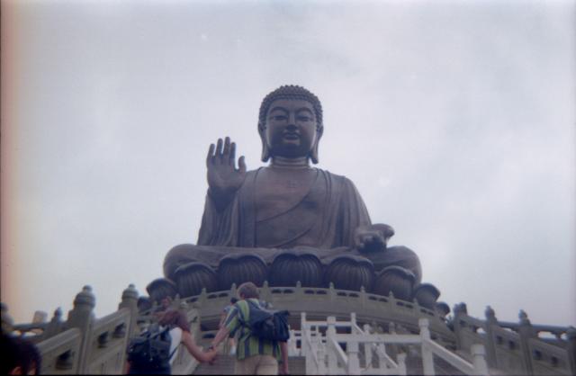 Big Buddha, Lantau, July 1998