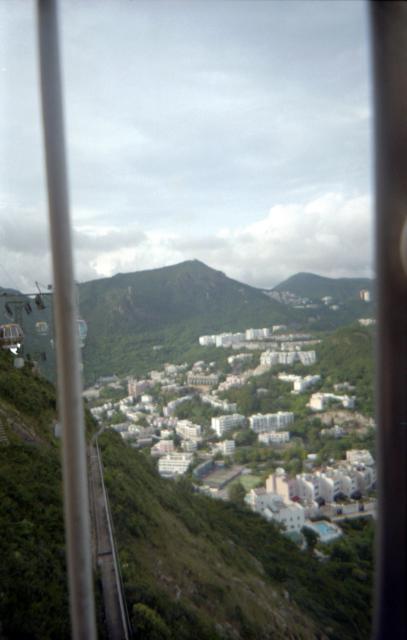 View from the Ocean Park cable car (1)