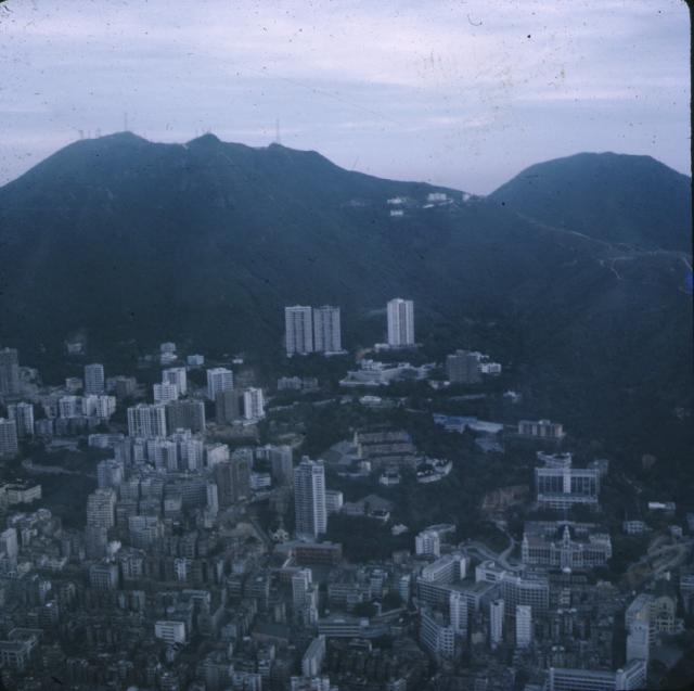 Aerial view of HKU