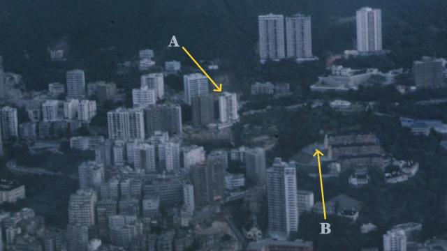 Kotewall Court before the 1972 landside 