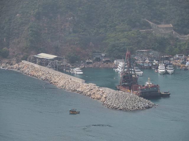 Damaged Breakwater