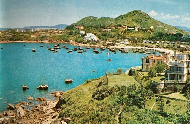 1959 - view of Tai Tam Bay & Stanley Main Beach