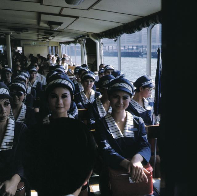 Ferry passengers