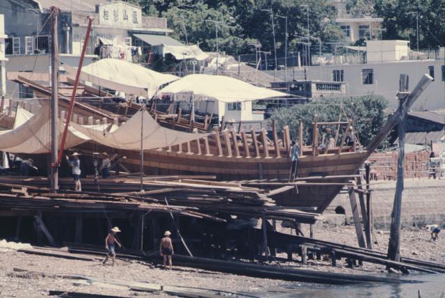 Junk being built