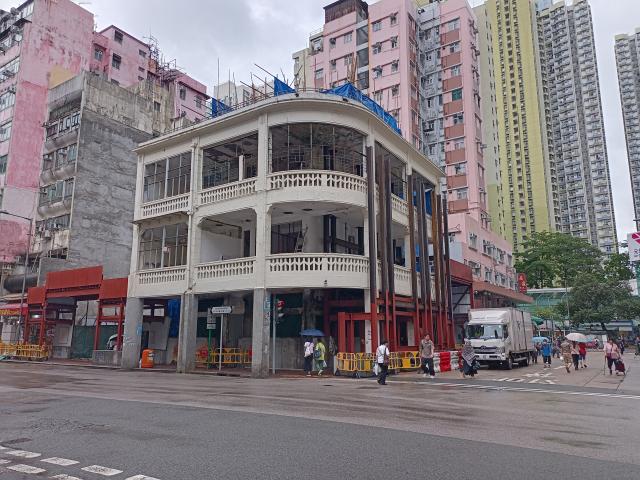 Corner shophouse