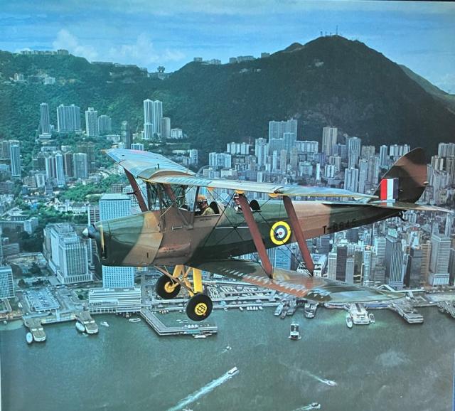 1982 - Tiger Moth over Central