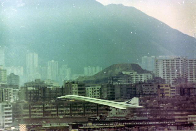 Arrival at Kai Tak