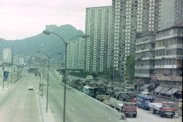 Towards Lion Rock – RAF Kai Tak on the left