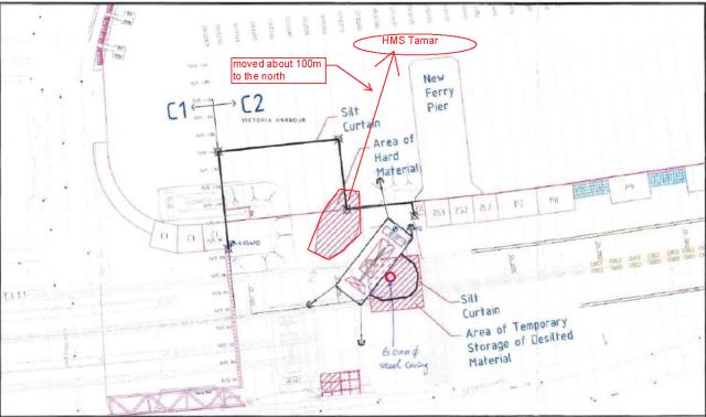HMS Tamar Wreck site [1941-????]