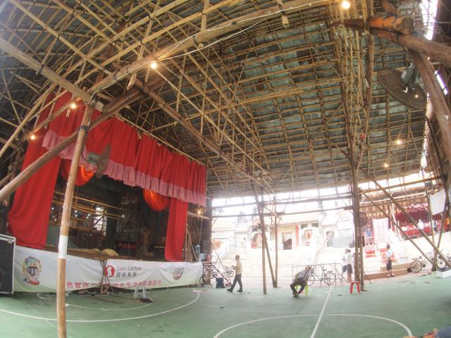 Preparation for Cheung Chau Bun Festival