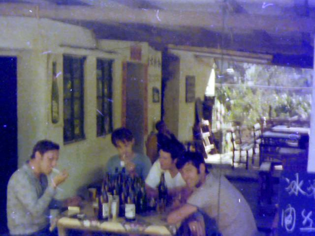Members of the ‘Expedition Club’ from RAF Kai Tak having a refreshment stop in the New Territories