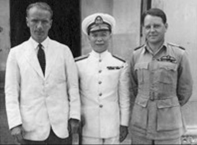 Sir Chan Chak and David Macdougall