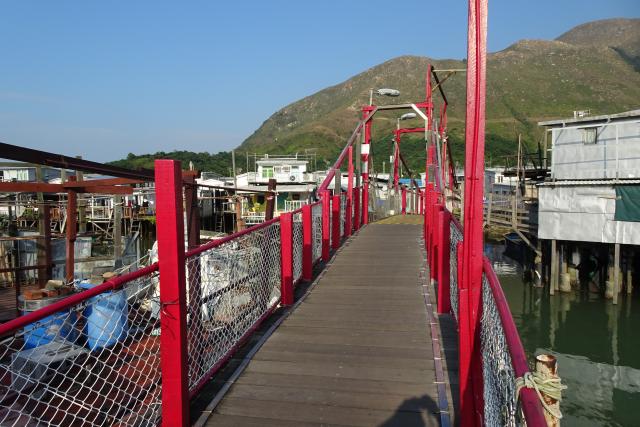 Sun Ki bridge in Tai O (Lantau)