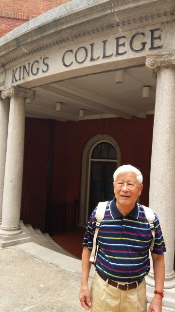 Fung Hin Wing Visited King's College at 2019, With Courtesy of Elite Fung
